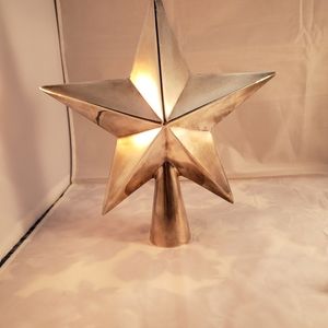 SILVER TREE TOPPER